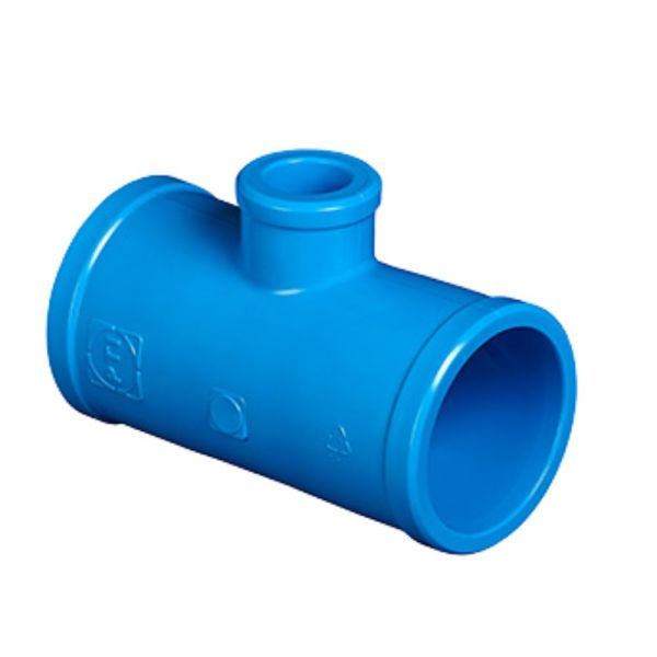 Tê Soldável Redução Irrigação DN75x32 PN80 PTI Conexões