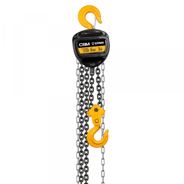 Talha Manual Elevação 3 Toneladas 3 Metros Stark ST33 CSM