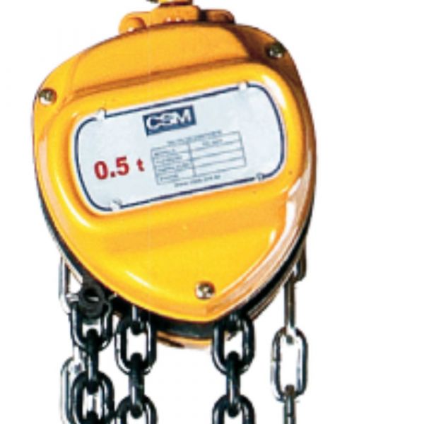 Talha Manual de Elevação 0,5 Toneladas 3 Metros Rental Pro CSM