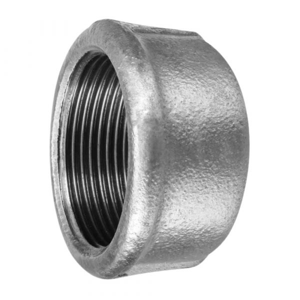 Tampão Cap Galvanizado NPT 1/2 Pol. Tupy