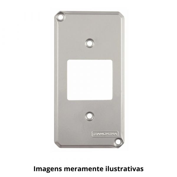 Tampa para Condulete 1 Pol. com 2 Postos Juntos Tramontina