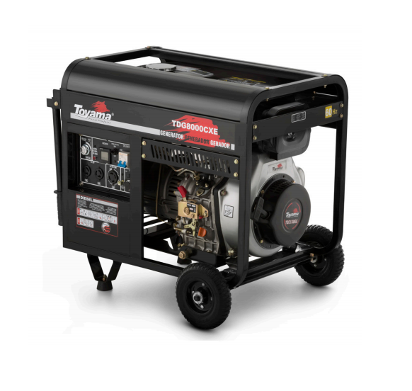 Grupo Gerador Toyama TDG8000CXEB Diesel 6.5kva Monofásico