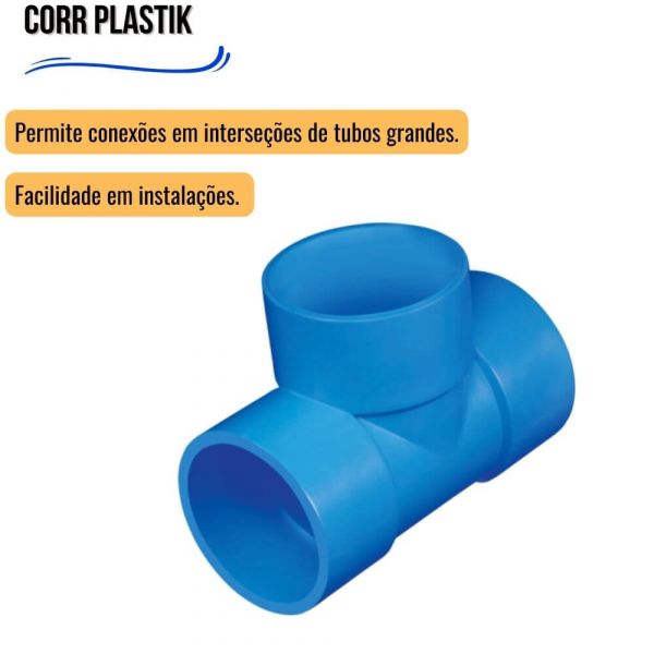 TE Soldável Irrigação DN35 Corr Plastik