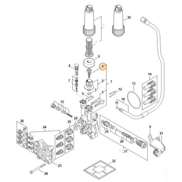 Tela 49505022100 Stihl 