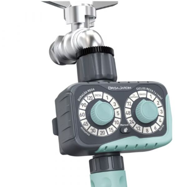 Temporizador Pré-Programado para Irrigação 1 Saída Brisa Jardim