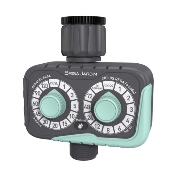 Temporizador Pré-Programado para Irrigação 1 Saída Brisa Jardim
