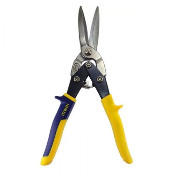Tesoura para Chapa Extra Cut Corte Reto 10 Pol. Irwin 