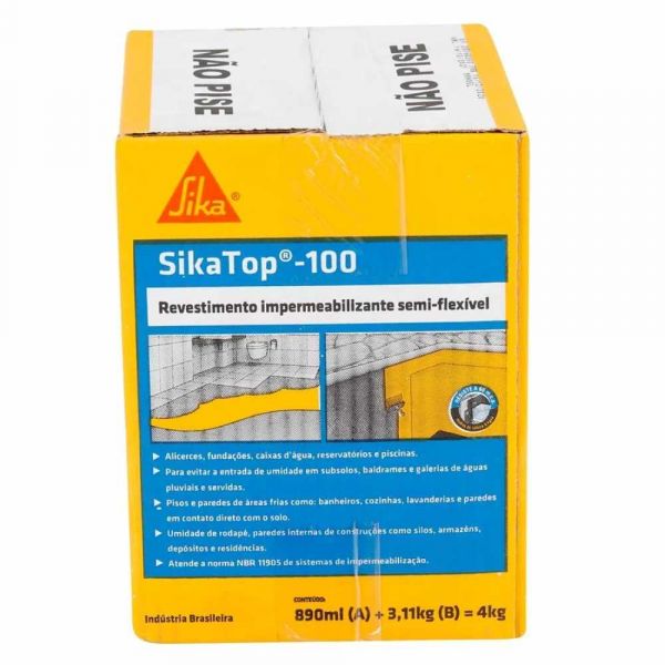 Sika Sikatop 100 Caixa 4Kg/L
