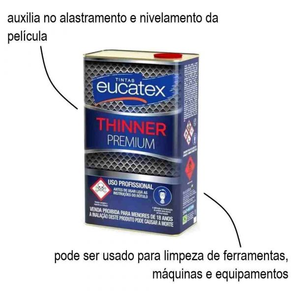 Thinner 5 Litros 9116 Eucatex