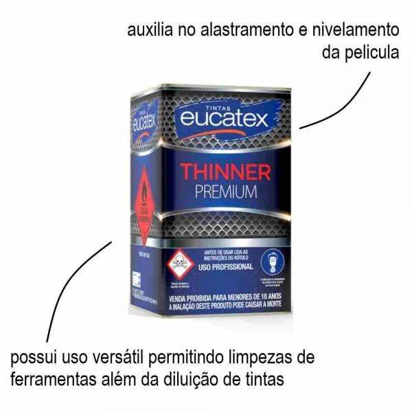 Thinner 9116 18 Litros Eucatex