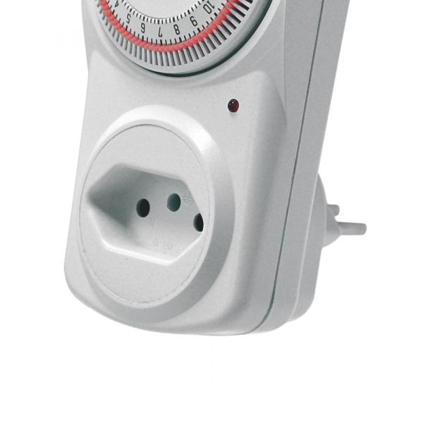 Timer Analógico Branco Autovolt 10A G-Light