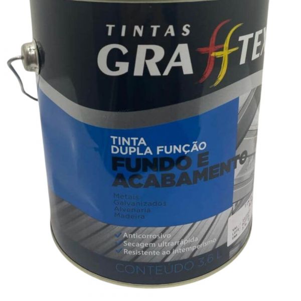 Tinta Dupla Função Brilhante Verde Segurança 3,6L Grafftex