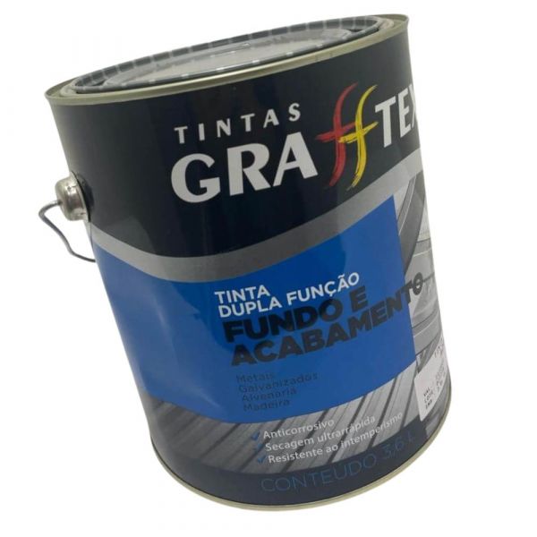 Tinta Dupla Função Brilhante Verde Segurança 3,6L Grafftex