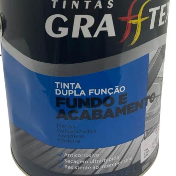 Tinta Dupla Função Brilhante Verde Segurança 3,6L Grafftex