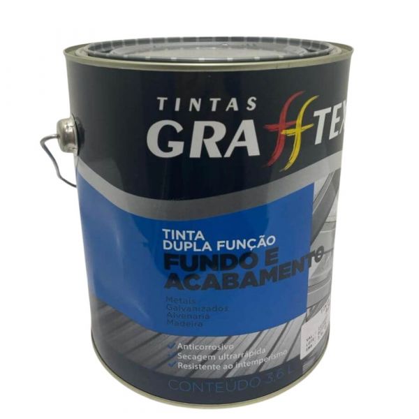 Tinta Dupla Função Brilhante Verde Segurança 3,6L Grafftex