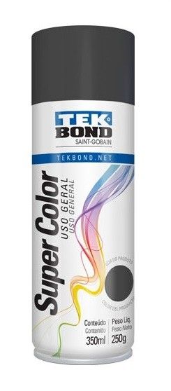 Tinta Spray Grafite 350ml Tek Bond