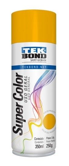Tinta Spray Laranja 350ml Tek Bond