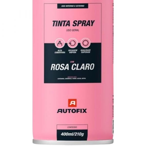 Tinta Spray Rosa Claro 400ml Autofix