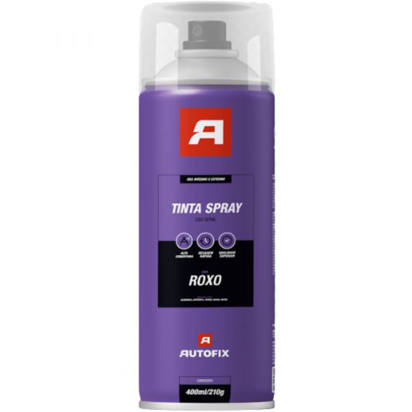 Tinta Spray Roxo 400ml Autofix