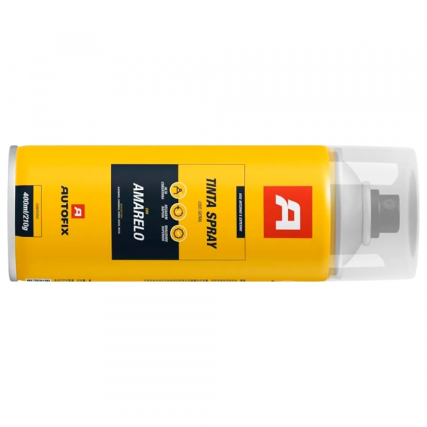 Tinta Spray Uso Geral Amarelo 400ml Autofix 