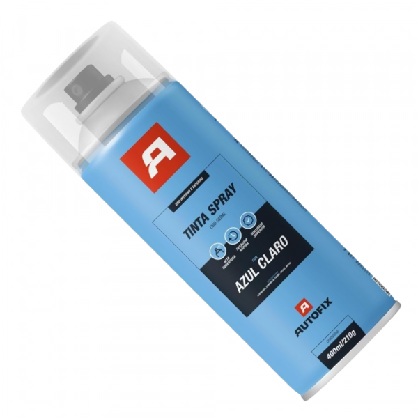 Tinta Spray Uso Geral Azul Claro 400ml Autofix 