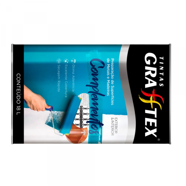 Tinta Zarcão Cinza 18 Litros Grafftex