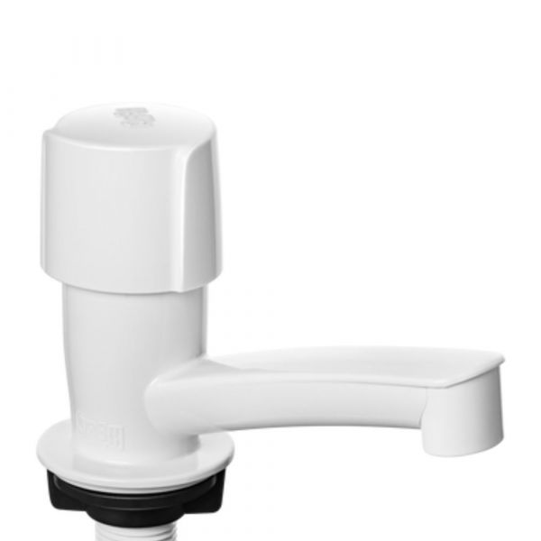 Torneira de Lavatório Facilita Branca Herc