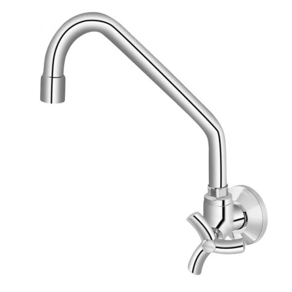 Torneira para Cozinha de Parede Bica Alta Cromada 3/4 Pol. Primor Docol