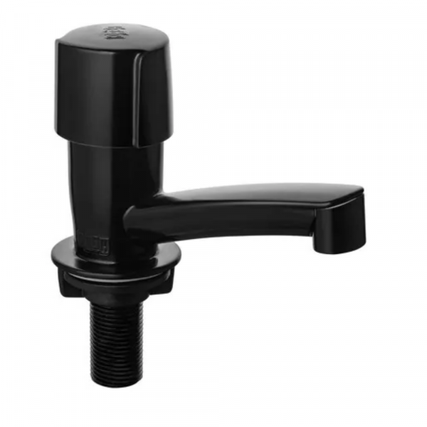 Torneira para Lavatório Preta Facilita Herc