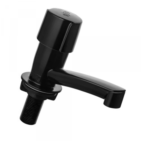 Torneira para Lavatório Preta Facilita Herc