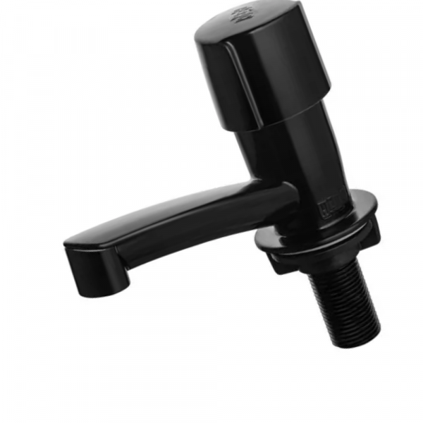 Torneira para Lavatório Preta Facilita Herc