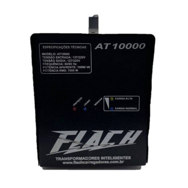Autotransformador Inteligente 127/220 At 10000va - Flach