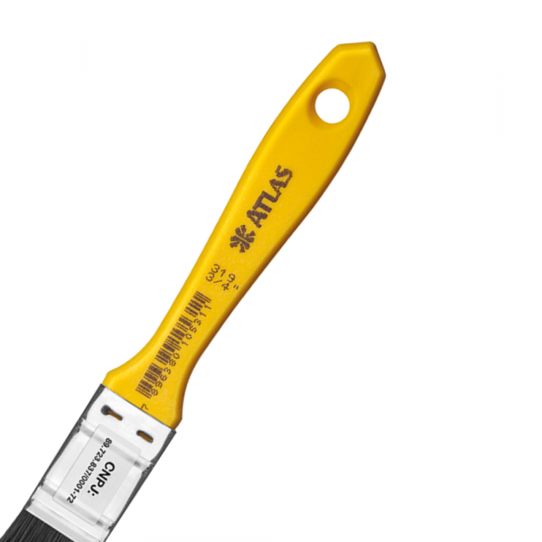 Trincha Média Cerdas Pretas 3/4 Pol. 319/2 Atlas