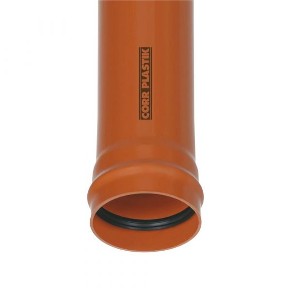 6 Metros de Tubo Coletor Esgoto JEI DN350 Corr Plastik