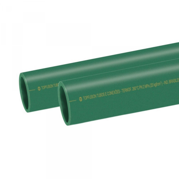 Tubo Água Quente, Fria PN-20 DN63 3 Metros Top Fusion