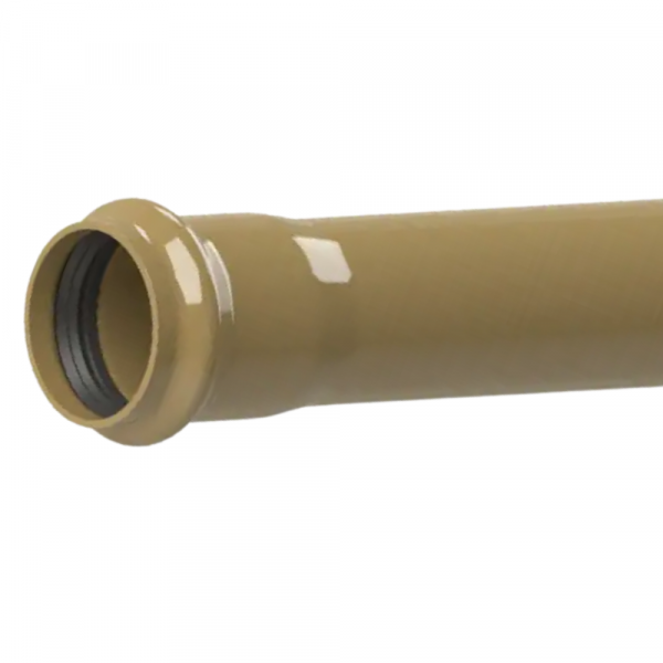 6 Metros de Tubo PVC PBA Adutora DN50/DE60 PN0 60MPA CL12 Asperbras