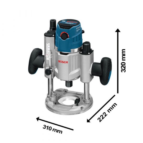 Tupia com Imersão GOF 1600 CE 1600W 220V 4 Pinças Bosch