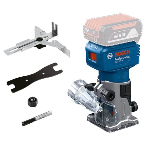 Tupia de Palma GLF 18V-8 sem Bateria Bosch 