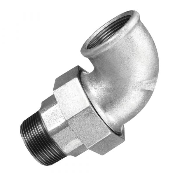União Cotovelo Galvanizado Macho/Fêmea 1.1/2 Pol. Tupy