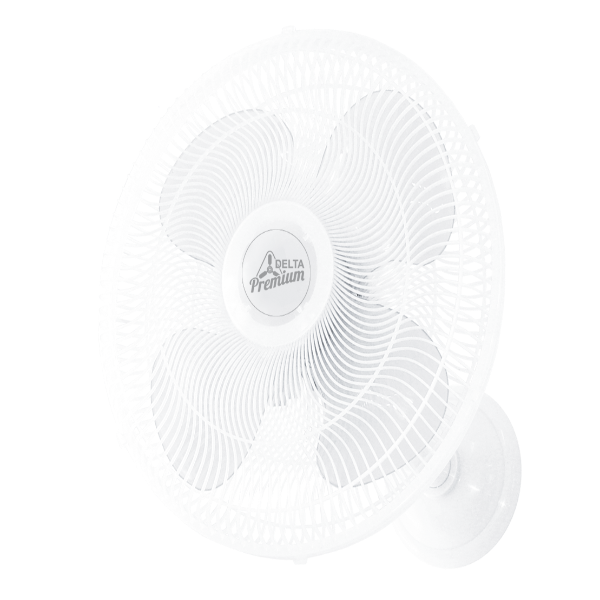 Ventilador de Parede Oscilante Premium Branco 60 cm Venti-Delta 