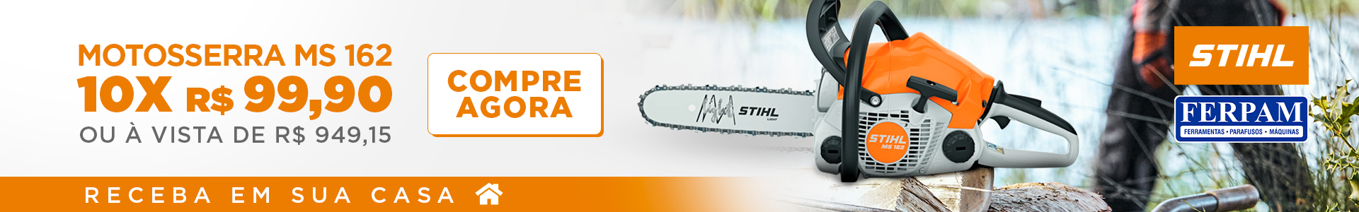 Motosserra A Gasolina MS 162 Com Sabre De 30cm Stihl