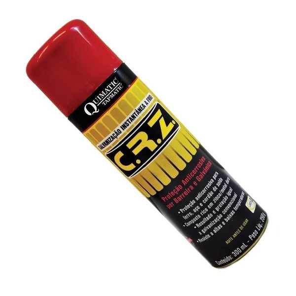 C.R.Z Galvanização Instantânea a Frio Spray 300ml- Quimatic