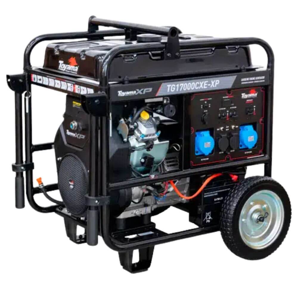 Gerador à Gasolina 16KVA 4T 220V Partida Elétrica com AVR